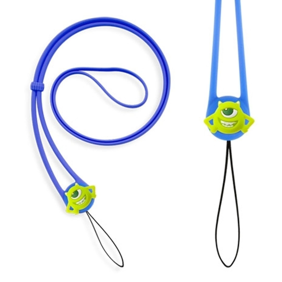 Charm Lanyard 弹力颈挂绳-大眼怪[怪兽大学] - 相机 - 硅胶 蓝色
