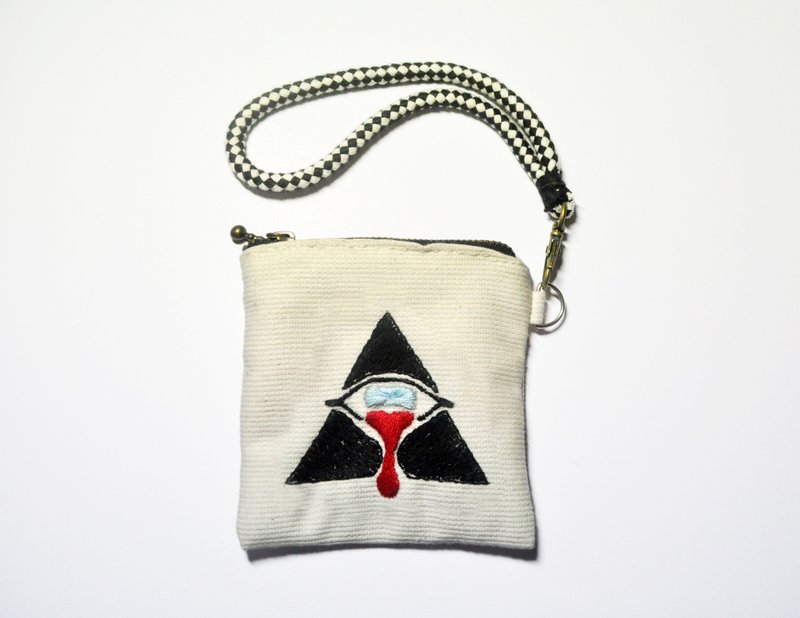 ●Neat-O●手绣零钱包系列 方形cover系列 - 零钱包 - 绣线 