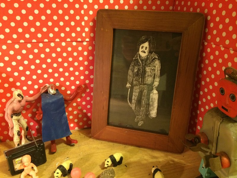 过去X未来多提无用 僵尸 zombie in my backyard 系列展览品： No Country for Old Men (2007) - 海报/装饰画/版画 - 纸 灰色