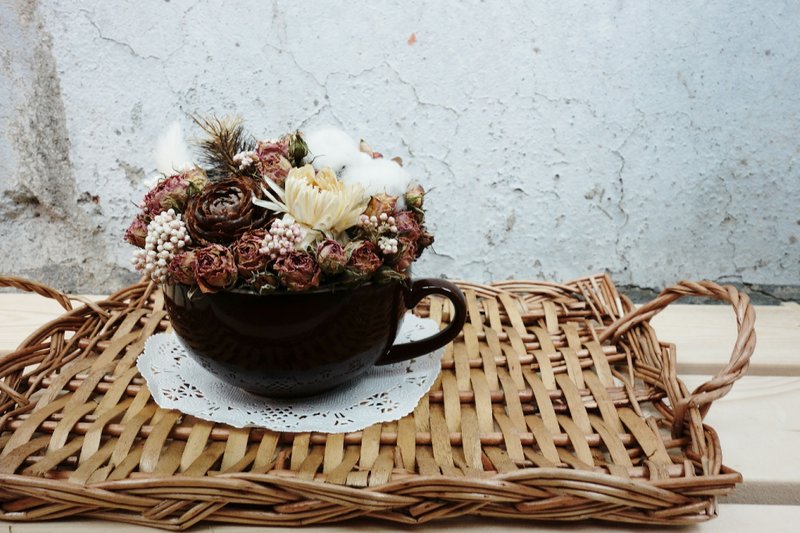 来份下午茶吧。甜点杯杯(新鲜上桌马克杯款) - 植栽 - 植物．花 咖啡色