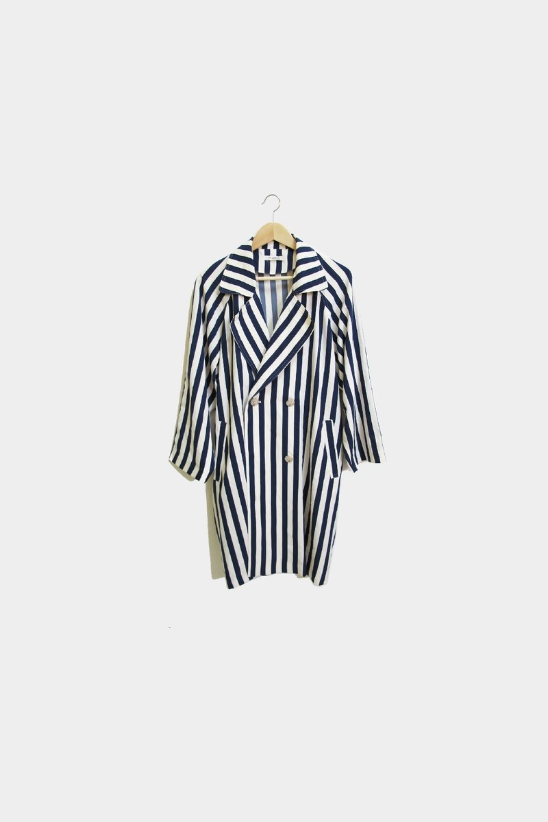 【Wahr】直条纹外套 - 女装休闲/机能外套 - 其他材质 多色