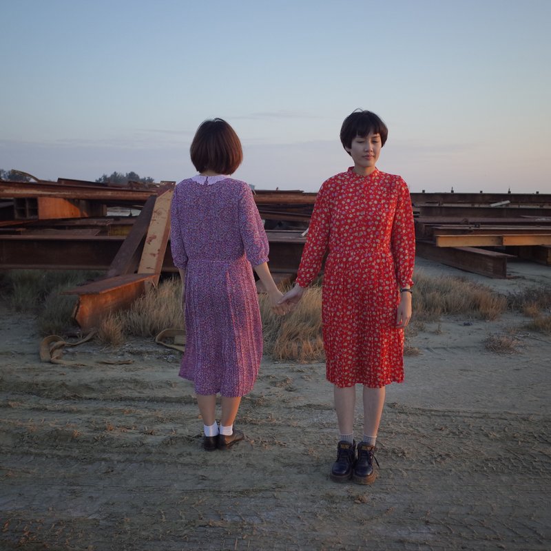 │千金难买早知道│燃草VINTAGE/MOD'S - 洋装/连衣裙 - 其他材质 