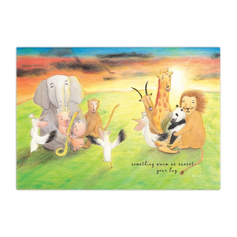 〖明信片〗Something warm as sunset - 卡片/明信片 - 纸 