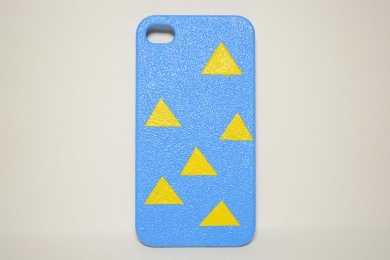 【手机壳上的小几何】好多三角形 - 手机壳/手机套 - 塑料 蓝色