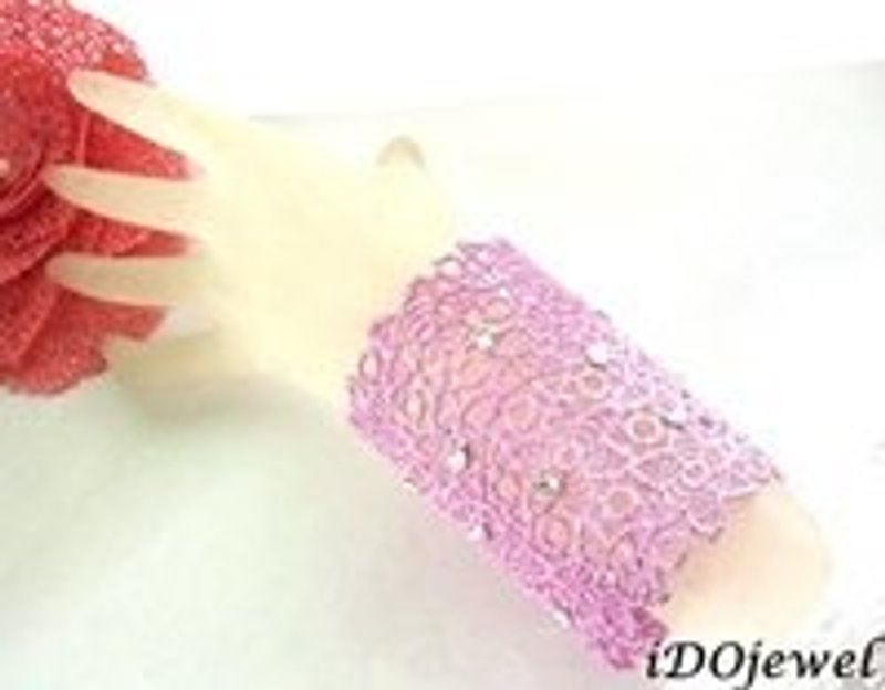 【iDOjewel水蕾丝】草莓蛋糕 - 手链/手环 - 其他材质 粉红色