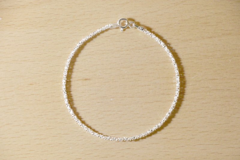 | 归鱼手工银饰创作 | 碎碎银手链 - 手链/手环 - 其他金属 