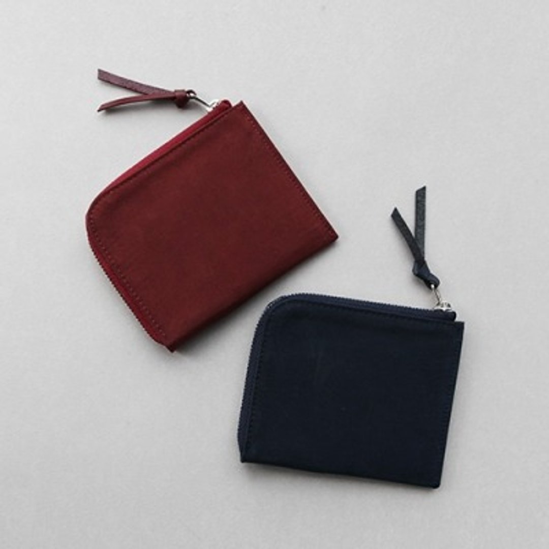 韩国 ithinkso IN TWO WALLET 零钱包-Navy - 零钱包 - 其他材质 