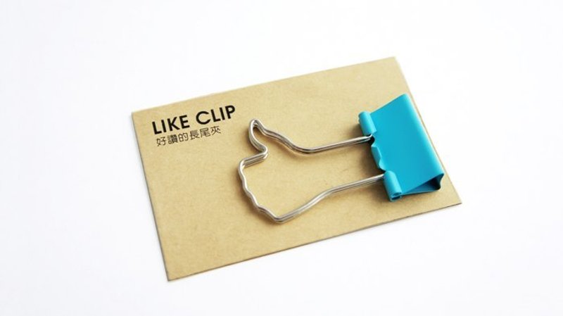 好赞长尾夹 LIKE CLIPS (1入) - 其他 - 其他金属 蓝色