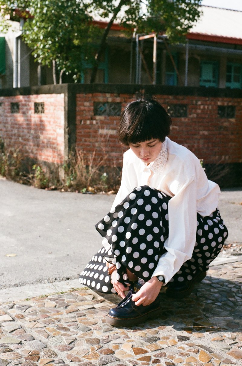 │千金难买早知道│米白色VINTAGE/MOD'S - 女装衬衫 - 其他材质 