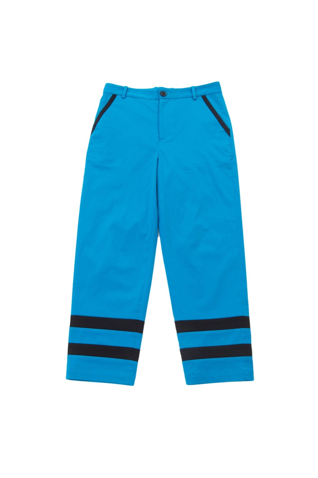 Sevenfold - Color matching stitching pant 撞色拼接长裤 (宝蓝) - 男士长裤 - 棉 