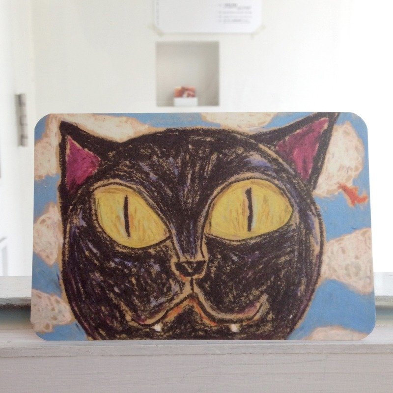 晴空小黑_明信片 - 卡片/明信片 - 纸 蓝色