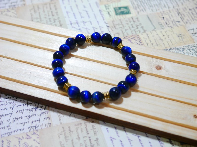 S&A-鹰眼 串珠 手链 - 金工/饰品 - 其他材质 蓝色