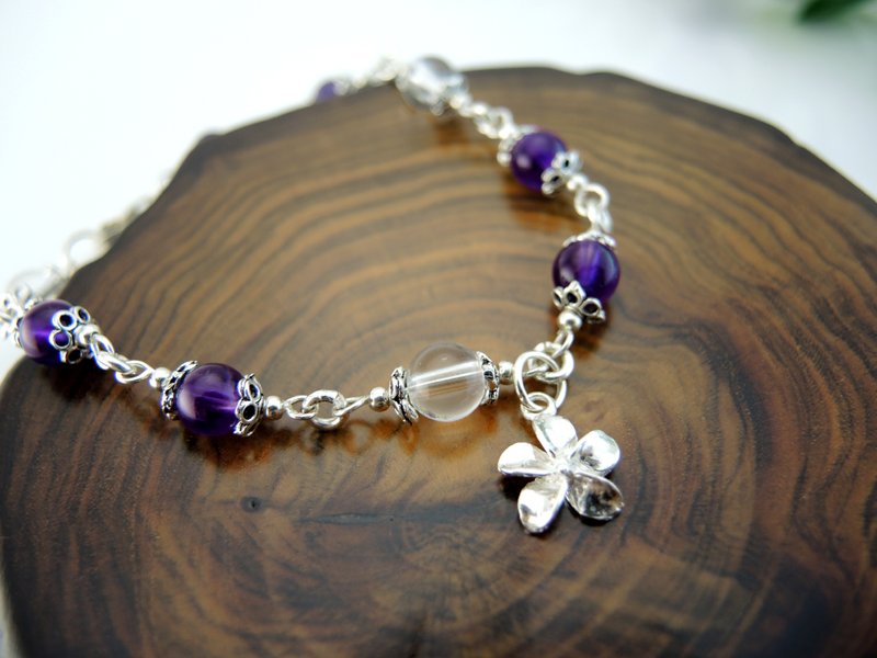 《Great wisdom 紫馨香》紫水晶气质风尚系列-手链款 - 手链/手环 - 宝石 多色