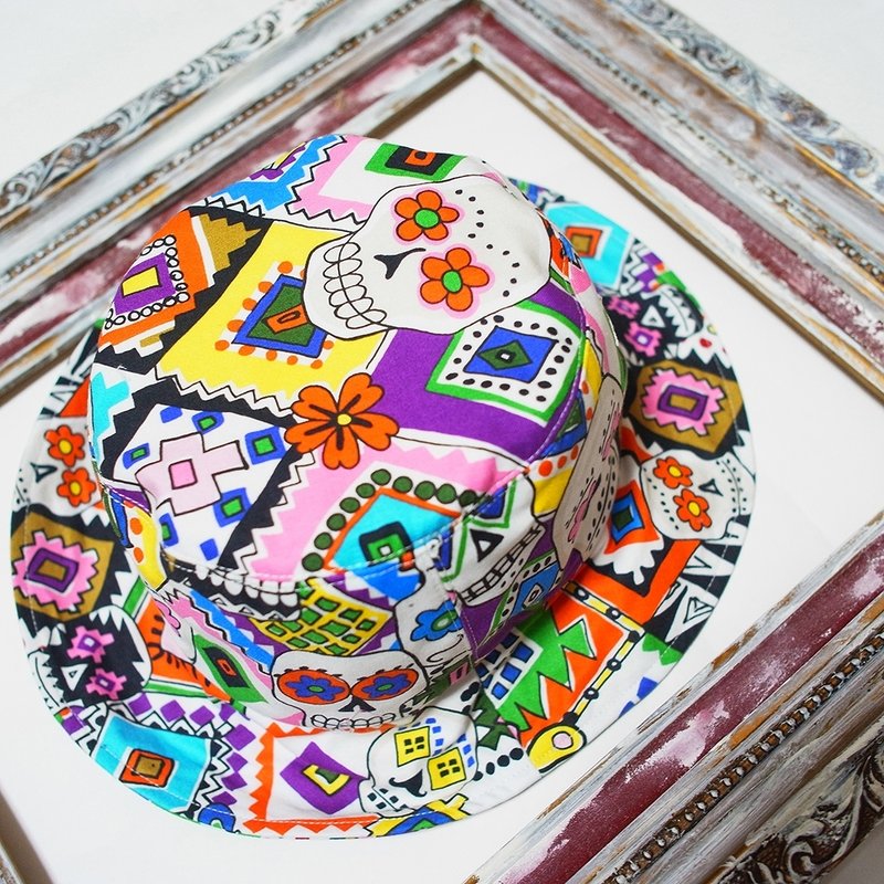 A MERRY HEART♥顝颅嘉年华渔夫帽 - 帽子 - 其他材质 多色