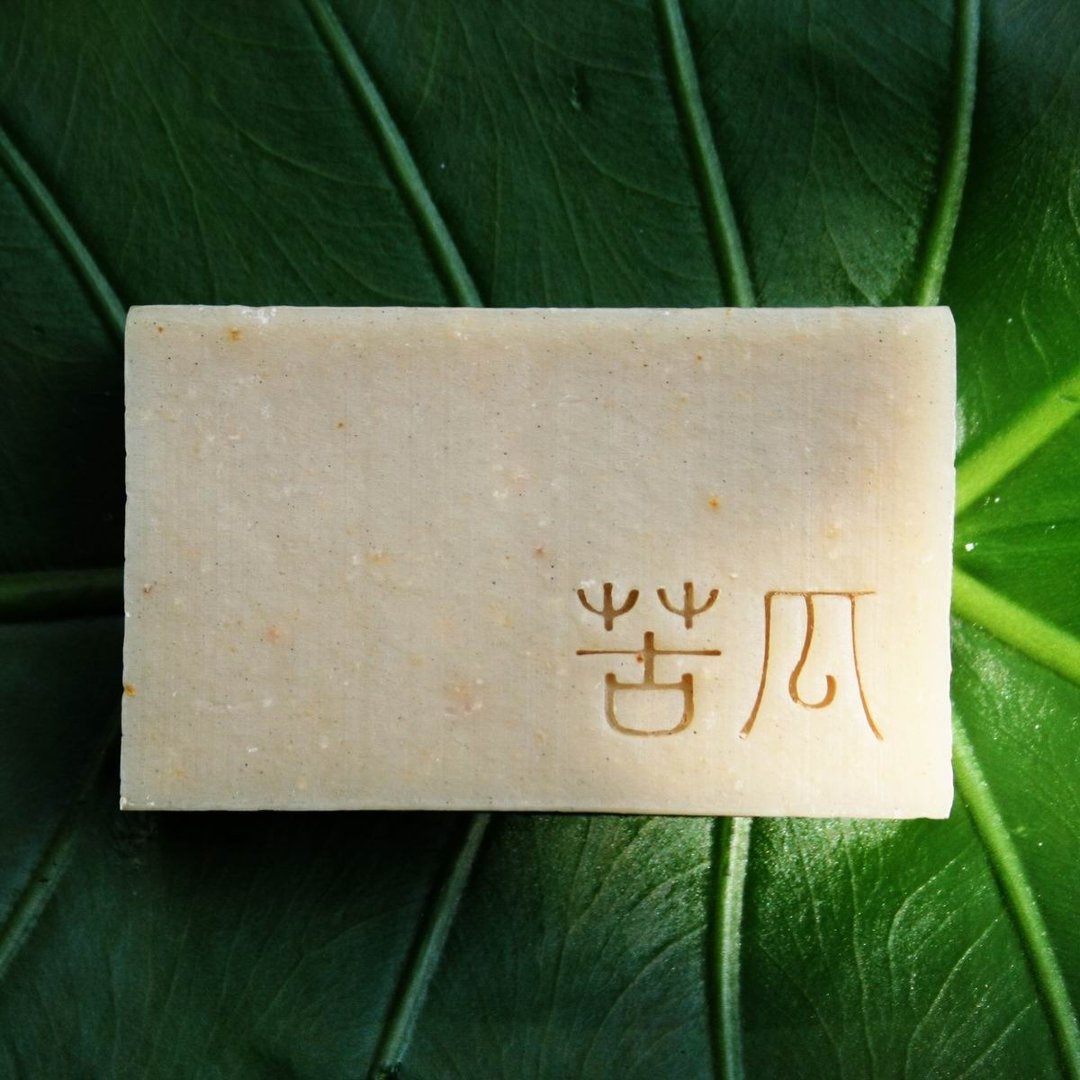 【艋舺肥皂】苦瓜皂-清爽舒服/薄荷/控油/洗脸/手工皂 - 脸部清洁/卸妆用品 - 其他材质 绿色