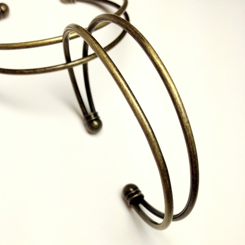 仿旧。青铜手环 - 手链/手环 - 其他金属 金色