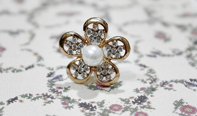 甜美花朵－耳机塞系列－ - 耳机 - 其他金属 白色