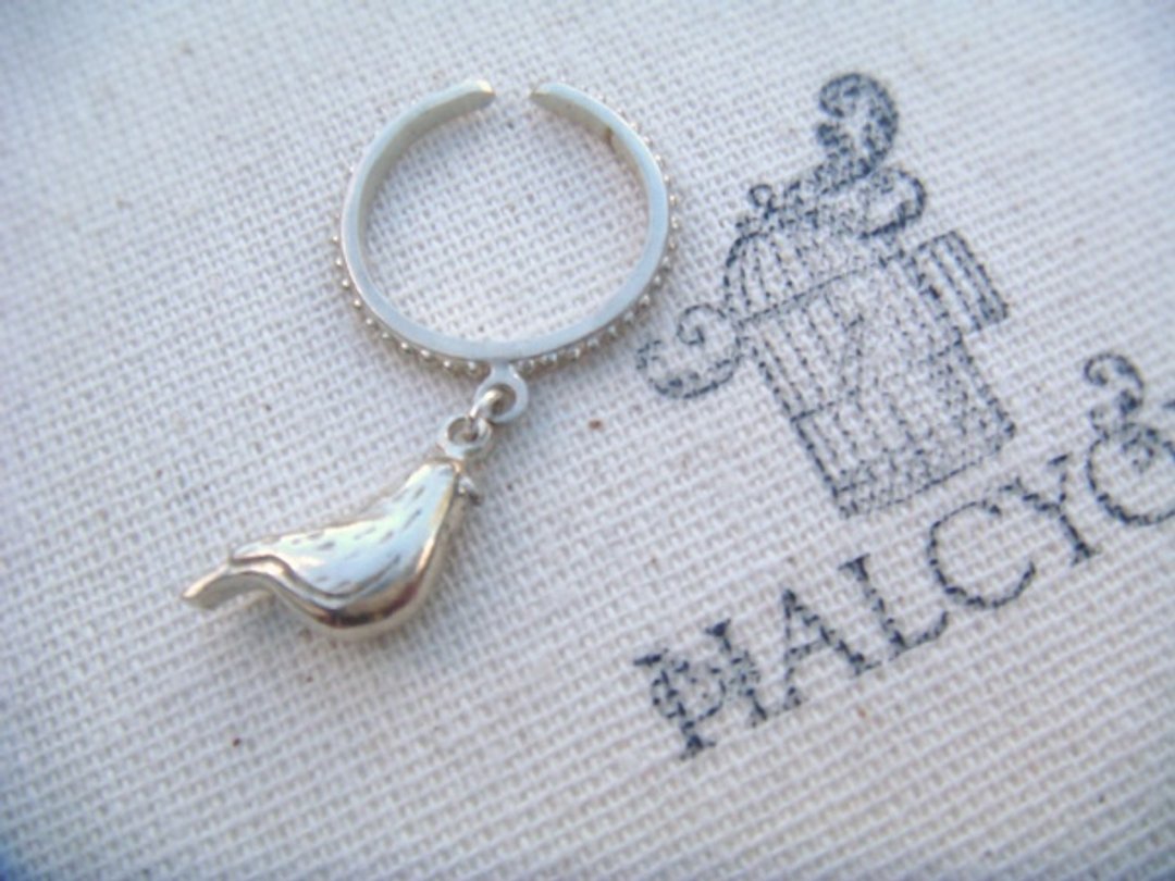 Peace Dove Ring - 戒指 - 其他金属 