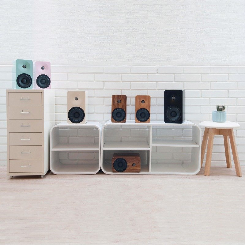 MINFORT｜MIN16 手工实木无线蓝牙音响(烤漆款) (展示出清) - 扩音器/喇叭 - 木头 多色