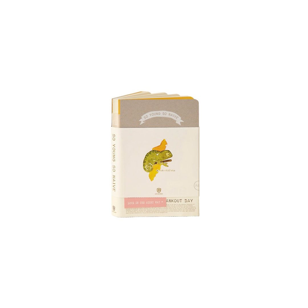 九口山 X 沈欣茹 - 又小又天真系列笔记本-变色龙 - 笔记本/手帐 - 其他材质 多色