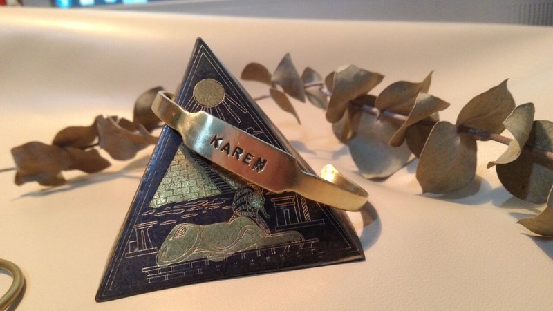 ▲ 专属摩斯密码 Morse code / 黄铜定制商品 Customized Product - 其他 - 其他金属 金色