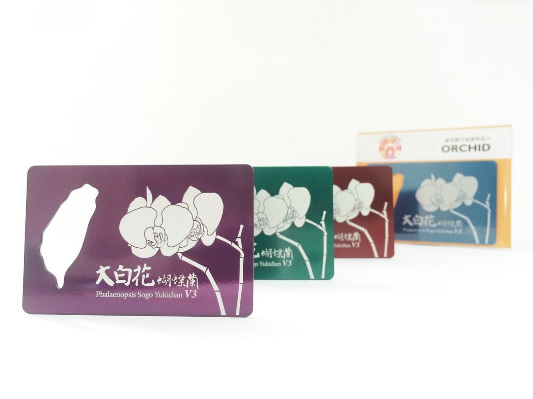 台湾开瓶卡│大白花蝴蝶兰│国际兰花展限定商品 - 摆饰 - 其他金属 多色