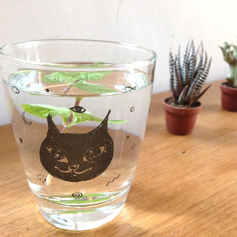 黑仔的小宇宙杯杯 - 茶具/茶杯 - 玻璃 黑色