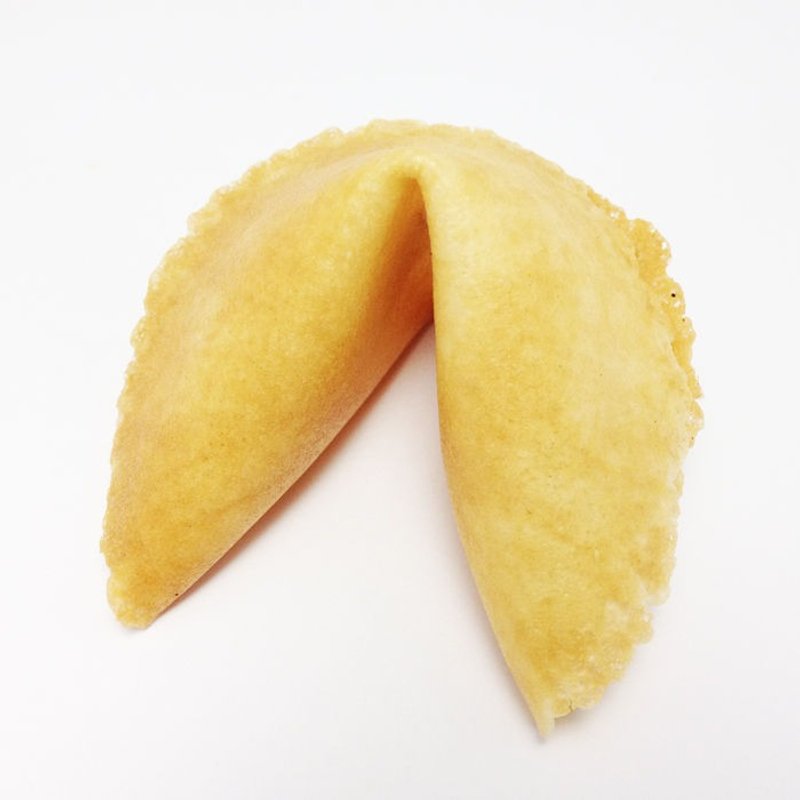 【天天幸运饼】定制化签文~手工现烤幸运饼干FORTUNE COOKIE 牛奶风味 - 其他 - 其他材质 金色