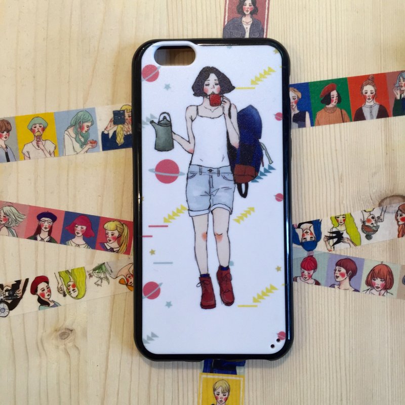 冒险女孩 IPhone 6/6plus  手机壳 - 手机壳/手机套 - 塑料 