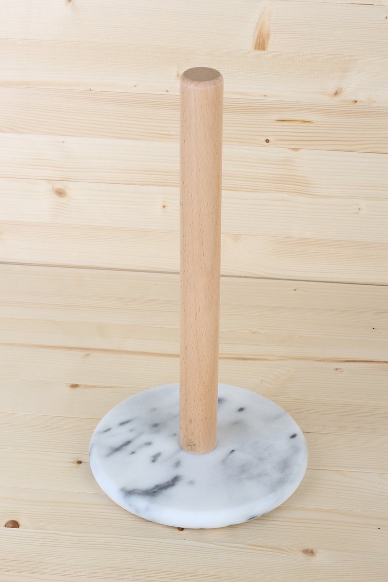 大理石纸巾架 - 厨房用具 - 石头 灰色