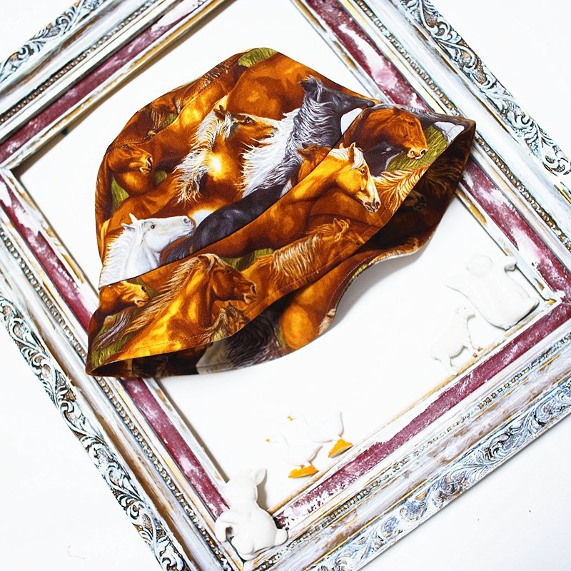 A MERRY HEART♥马年戴马帽 - 帽子 - 其他材质 咖啡色