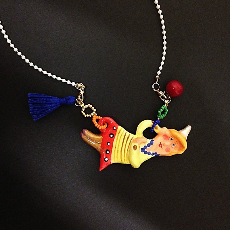{Tutu Doll} Necklace Collection-circus girl 1 - 项链 - 其他材质 多色