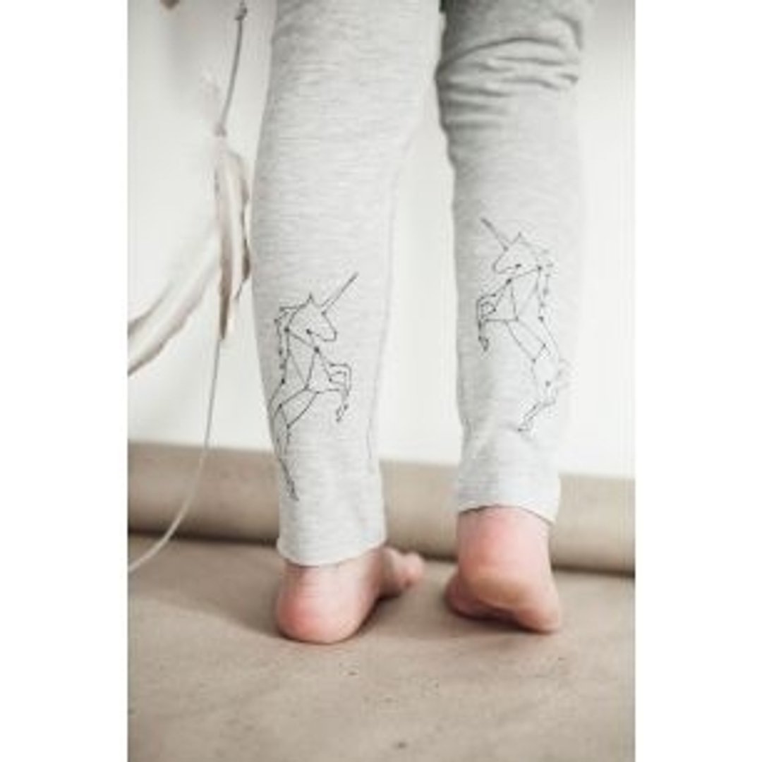 2014 春夏 kids on the moon 限量独角兽legging/  - 其他 - 棉 灰色
