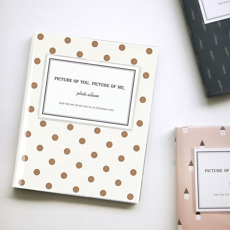 Dailylike 午后时光自黏相本-15 金点,E2D36526 - 相簿/相册 - 塑料 金色