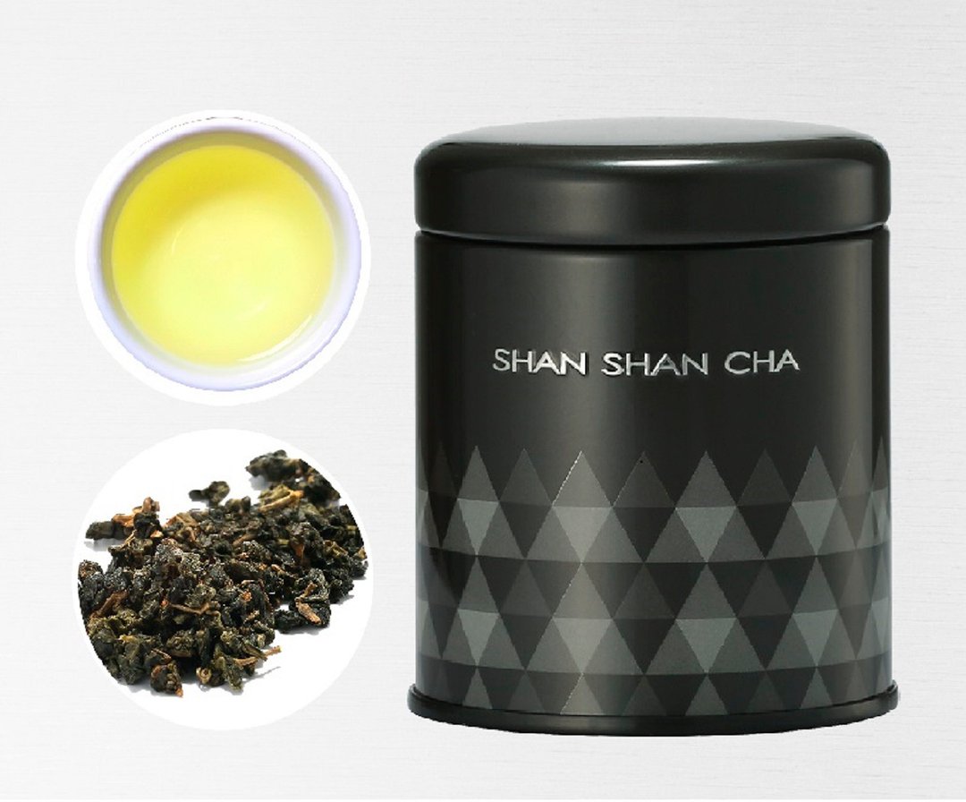 【山山来茶】自然农法 金萱乌龙 茶叶(37.5g/罐) - 茶 - 新鲜食材 橘色