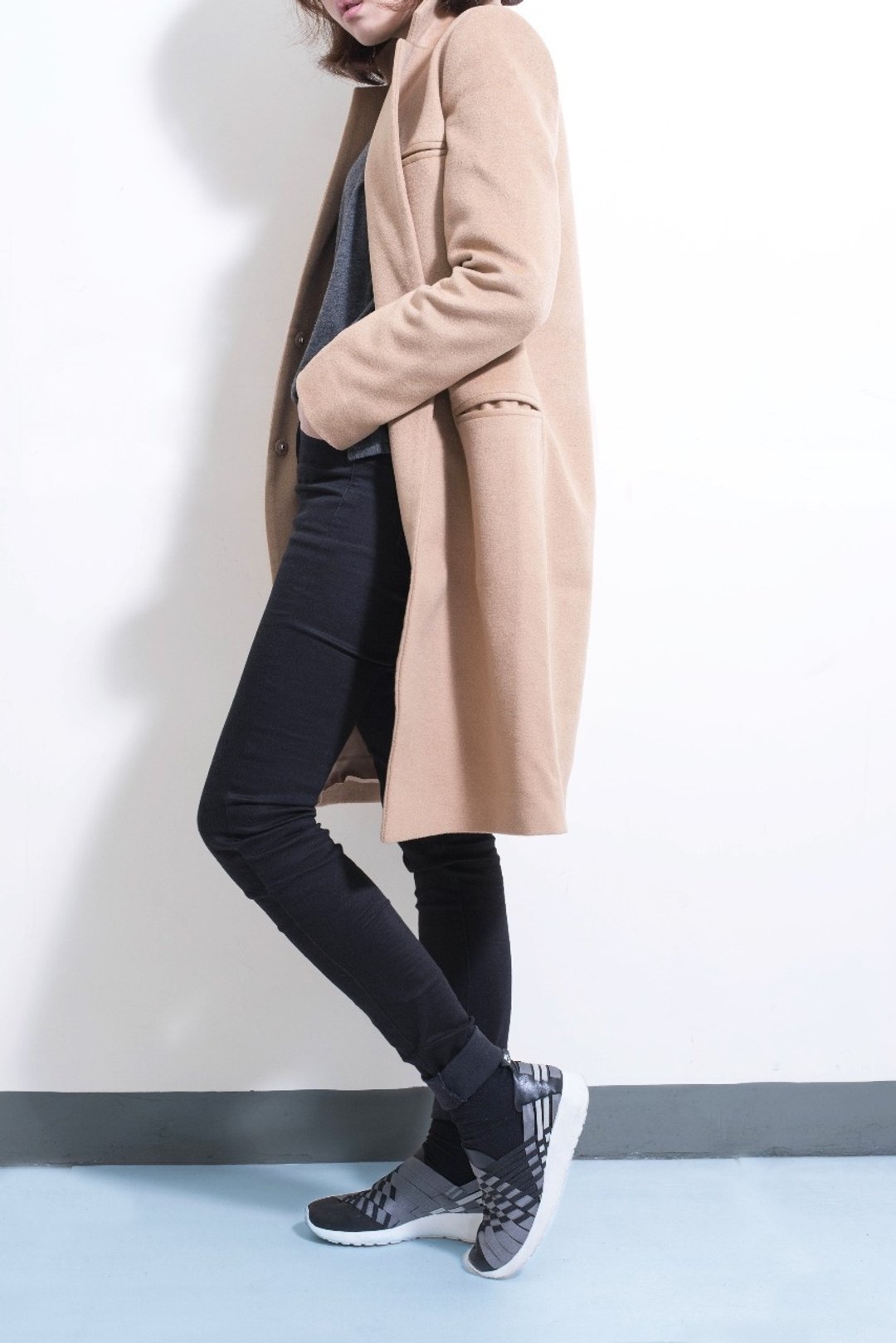 SARTO 2015 A/W 驼色\羊毛绒长版西装大衣外套vip - 女装休闲/机能外套 - 其他材质 卡其色