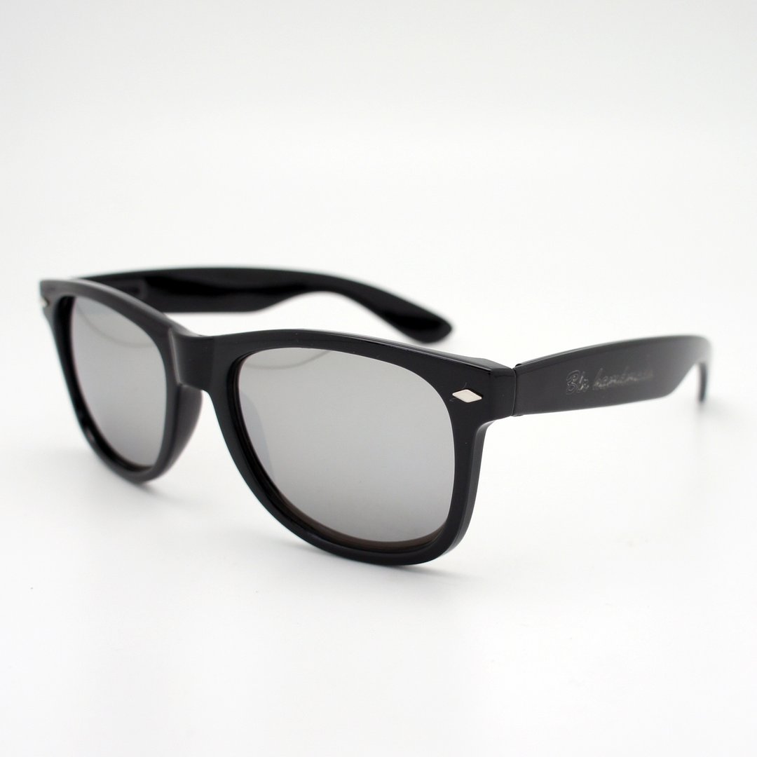 BLR 雷朋款 Eyewear 太阳眼镜 Dark Black 暗夜黑 - 眼镜/眼镜框 - 塑料 黑色