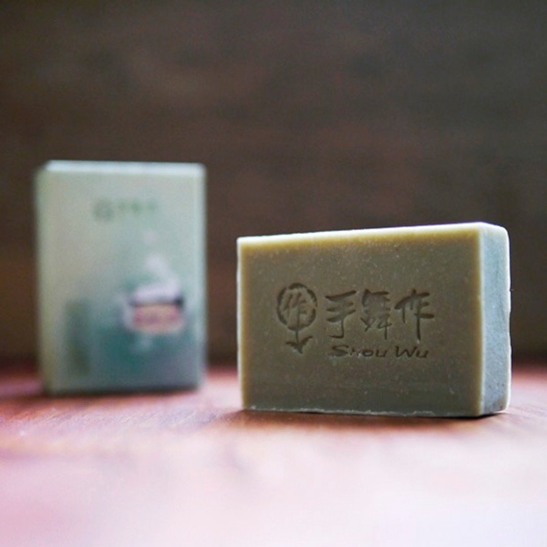 手工皂-洗脸-沐浴-银杏皂/Ginkgo Soap-各种肌肤适用(清爽)-手舞作 - 脸部清洁/卸妆用品 - 植物．花 