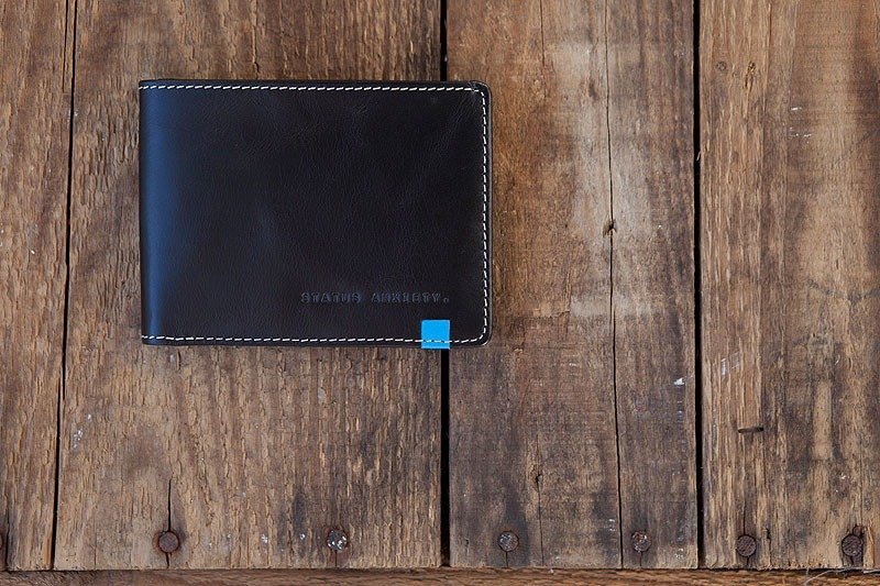 [ Status Anxiety ] LEVI 短夹_Black / 黑色 - 皮夹/钱包 - 真皮 黑色