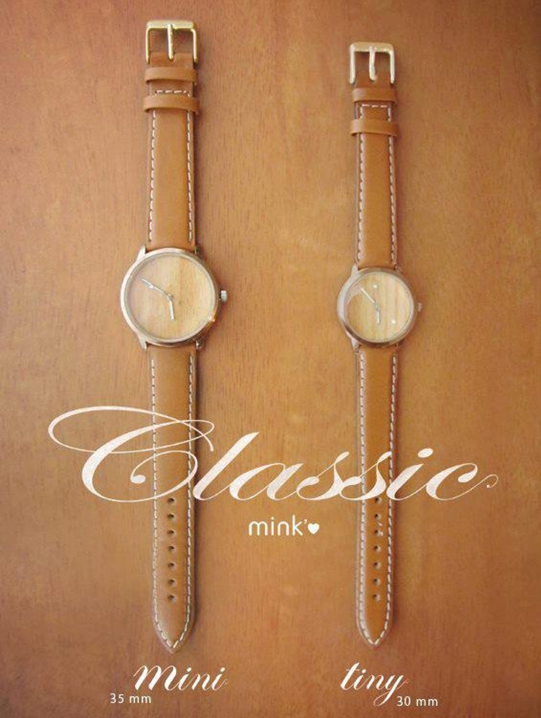 Mink's Classic light brown SET ( 免运费） - 其他 - 木头 金色