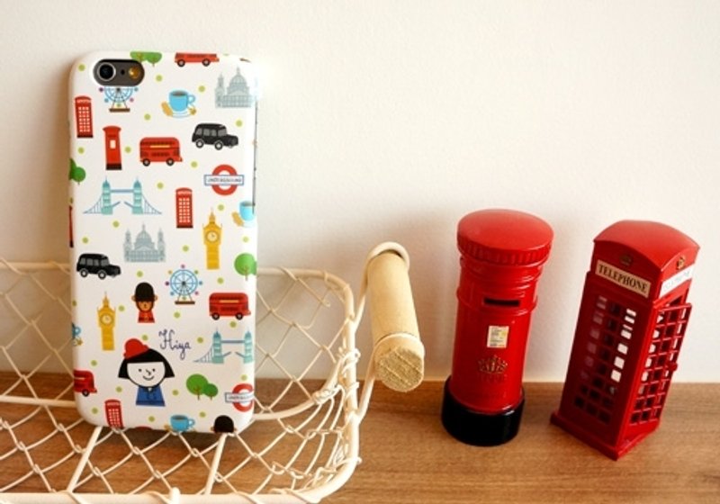 FiFi城市系列 iPhone 6 手机壳 (4.7寸) - Hiya London! (白色) - 手机壳/手机套 - 塑料 白色
