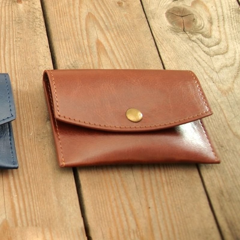 圣诞礼物|简约实用零钱钞票名片包两用 方便收纳提供包装袋 - 零钱包 - 纸 咖啡色