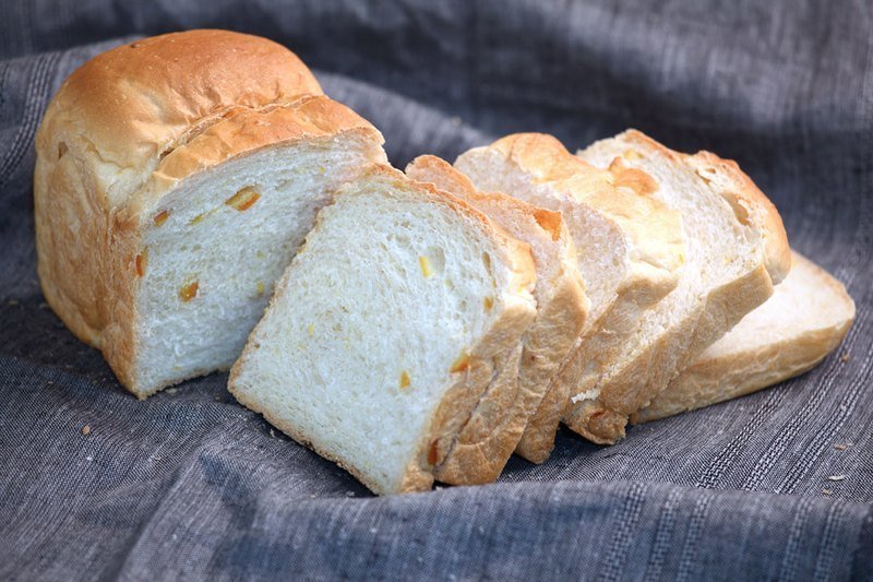 蜜橙汤种吐司 - 面包/吐司 - 植物．花 橘色