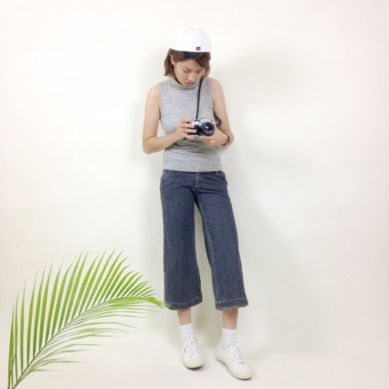 │千金难买早知道│古着牛仔裤VINTAGE/MOD'S - 女装长裤 - 其他材质 