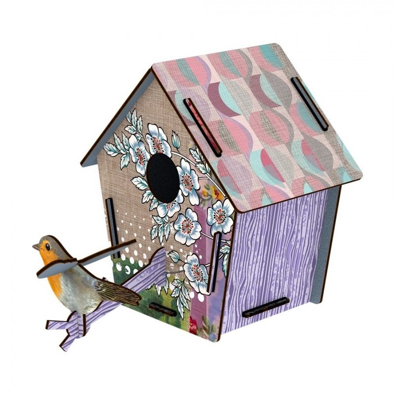 〔SUSS〕意大利MIHO 进口华丽木制设计鸟居挂饰(CASA M-129)(中)-适新居/装修/礼物。现货免运 - 墙贴/壁贴 - 木头 紫色