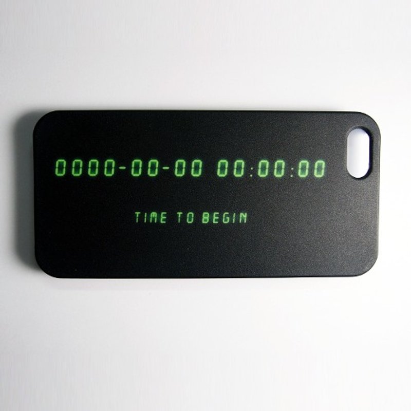 SO GEEK 手机壳设计品牌 THE TIME GEEK 时光停留款 - 手机壳/手机套 - 塑料 黑色