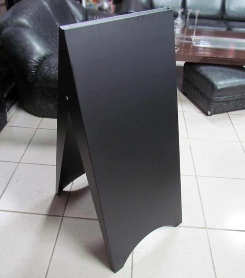 独树一格　铁制三角立牌　广告招牌 DM架传单架立招 专业质感烤漆 - 其他家具 - 其他金属 黑色