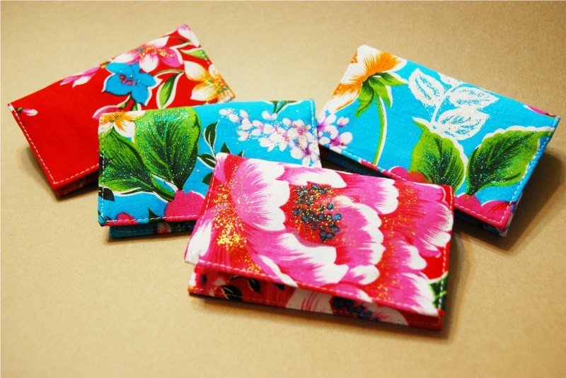 客家花布名片套 - 红色款 - 文件夹/资料夹 - 其他材质 红色