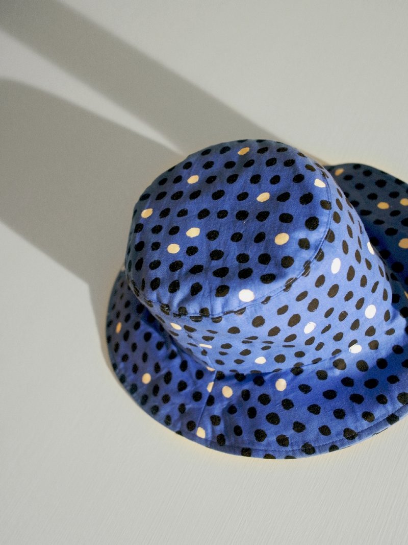 A MERRY HEART♥黑白棋 - 帽子 - 其他材质 蓝色