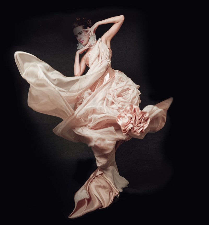 Itna纯手工花朵拖尾婚纱/礼服 /婚纱wedding / 订制婚纱 /定制化 - 其他 - 其他材质 